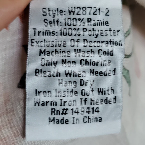 🏆HostPick🏆Johnny Was Effortless Puff Sleeve Tunic - Picture 8 of 8